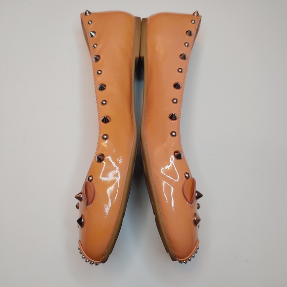 Marc by Marc Jacobs size 9-9.5 pink mouse studded flat shoes - Picture 3 of 3